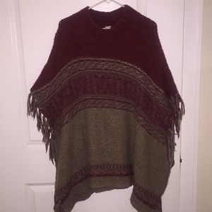 Free people poncho